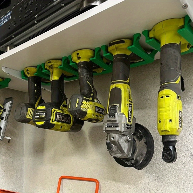 Power Tools You Need - رف تخزين أدوات متين موفر للمساحة،