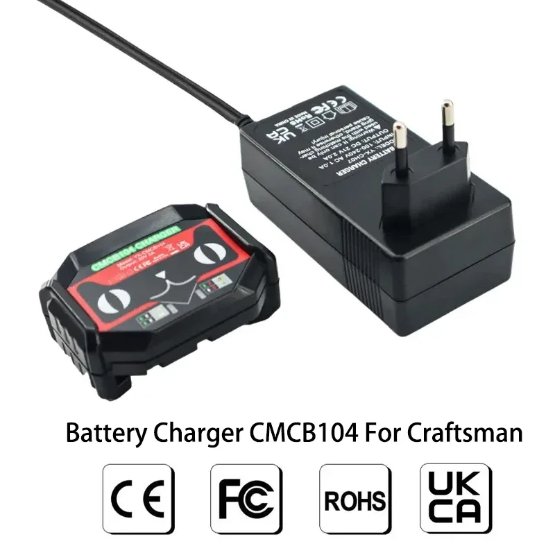 Power Tools Uk - شاحن بطارية CMCB104 للحرفي 20 فولت