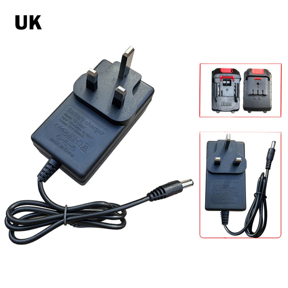 Power Tools Uk - 21 فولت شاحن بطارية ليثيوم الولايات
