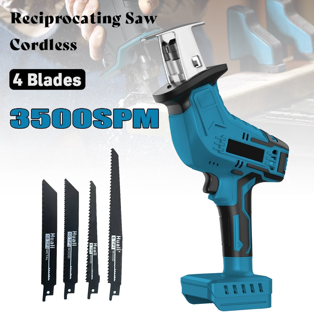 منشار ترددي لاسلكي لبطارية ماك - مراجعة Reciprocating Saw Cordless وسعره