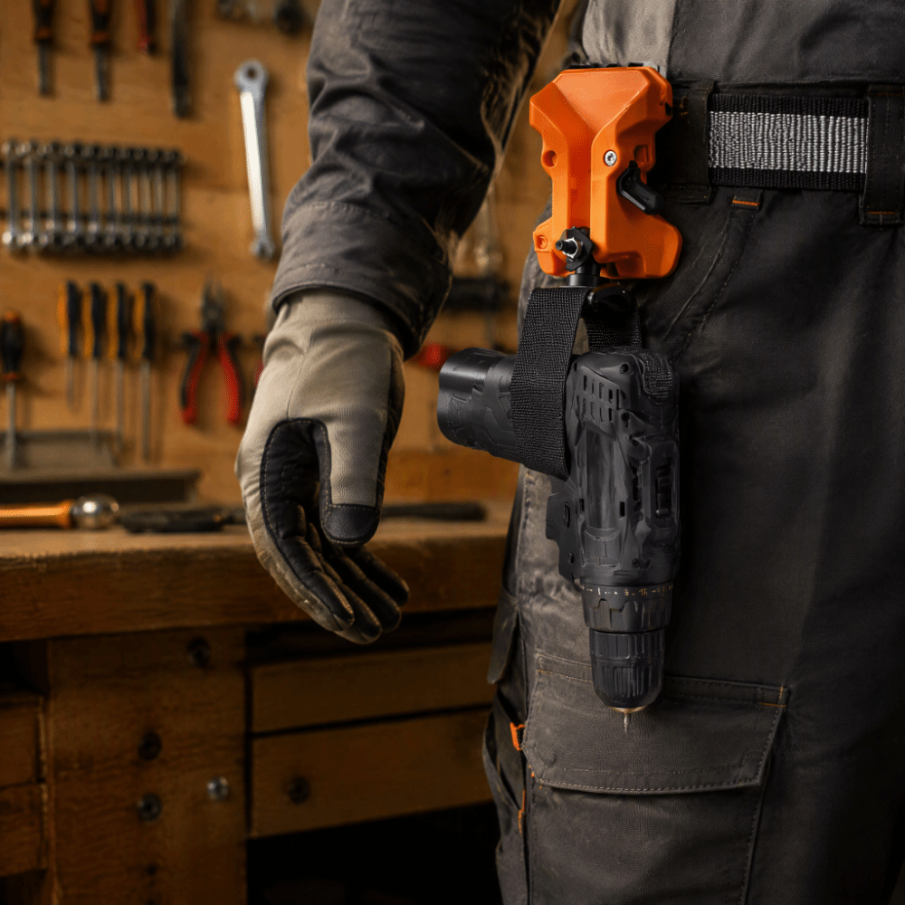 منظم أدوات كهربائية ذاتي القفل - مراجعة Power Tools Yellow Color وسعره