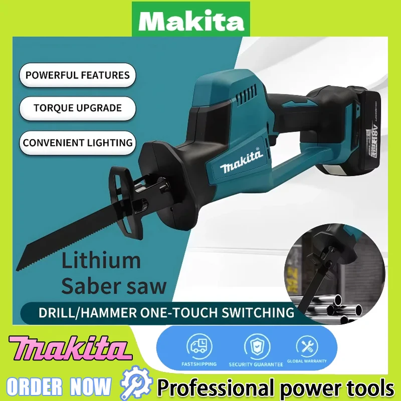 منشار ماكيتا DJR189 18V LXT ال - مراجعة Reciprocating Saw Cordless وسعره