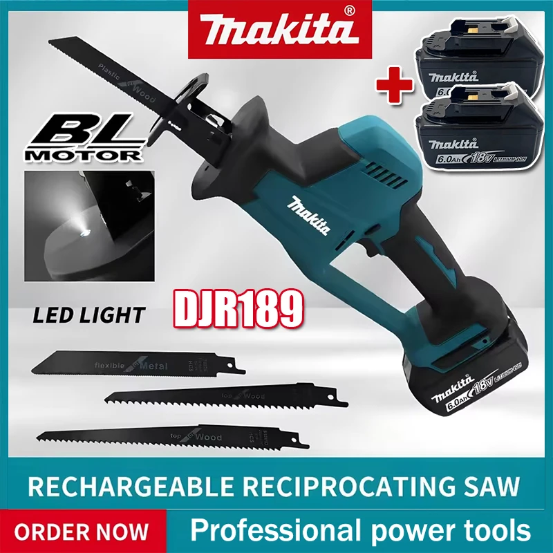 منشار كهربائي لاسلكي من ماكيتا - مراجعة Reciprocating Saw Cordless وسعره