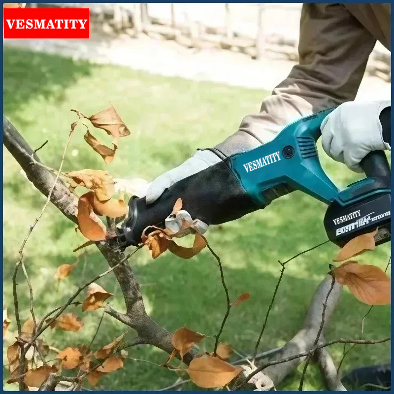 منشار ترددي لاسلكي بدون فرشاة، - مراجعة Reciprocating Saw Cordless وسعره
