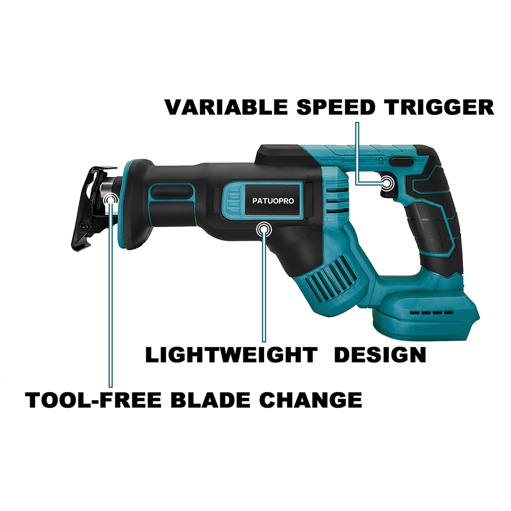 منشار كهربائي لاسلكي لقطع الخش - مراجعة Reciprocating Saw Cordless وسعره