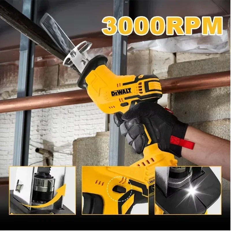 منشار كهربائي ديوالت 2800 دورة - مراجعة Reciprocating Saw Cordless وسعره
