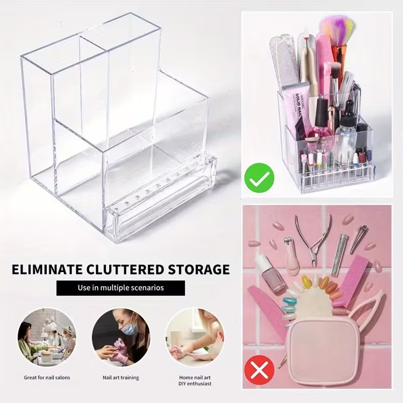 حامل ومنظم مدمج لقم مثقاب الأظ - مراجعة Power Tools Pink وسعره