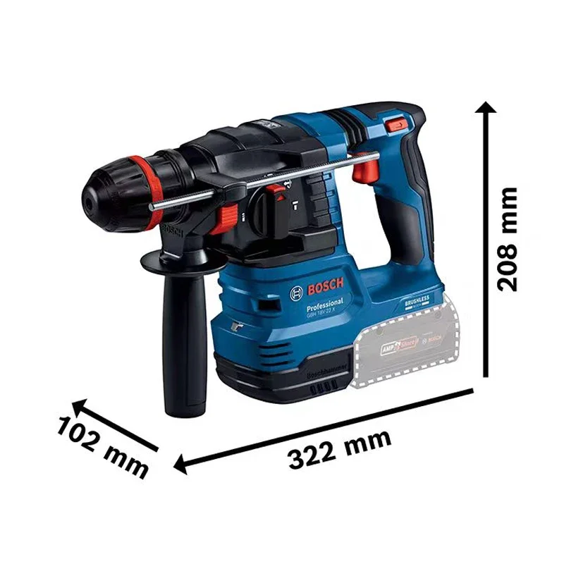 مثقاب بوش GBH18V-22X 18V الاحت - مراجعة Power Tools Hammer وسعره