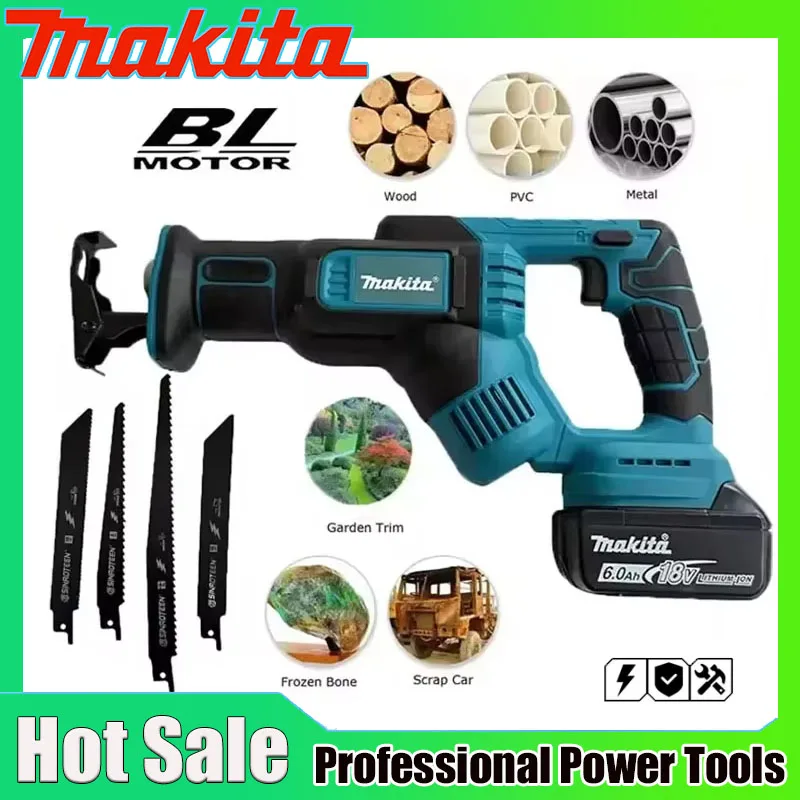 منشار ماكيتا اللاسلكي المتذبذب - مراجعة Reciprocating Saw Cordless وسعره