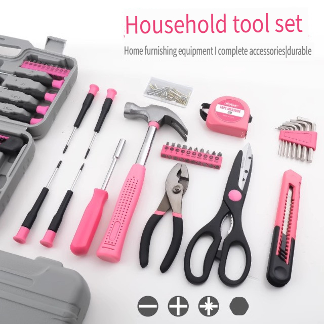 مجموعة أدوات يدوية وردية اللون - مراجعة Power Tools Pink وسعره