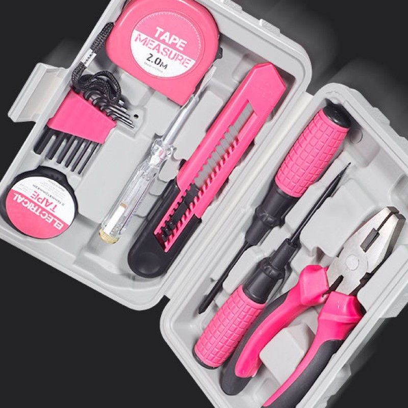 مجموعة أدوات يدوية وردية اللون - مراجعة Power Tools Pink وسعره