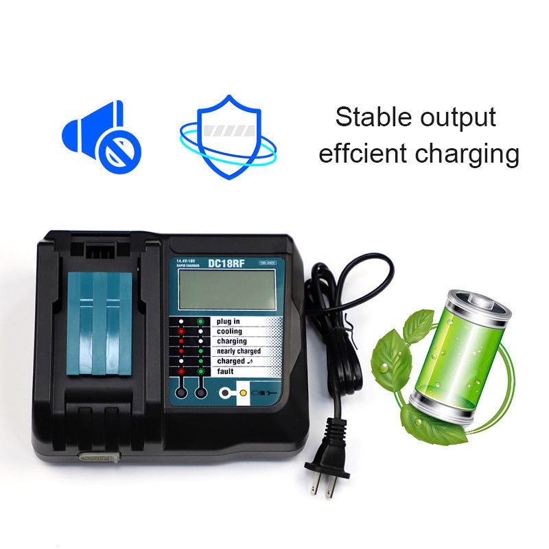 DC18RF 3A شاحن بطارية ليثيوم أ - مراجعة Power Tools Uk وسعره