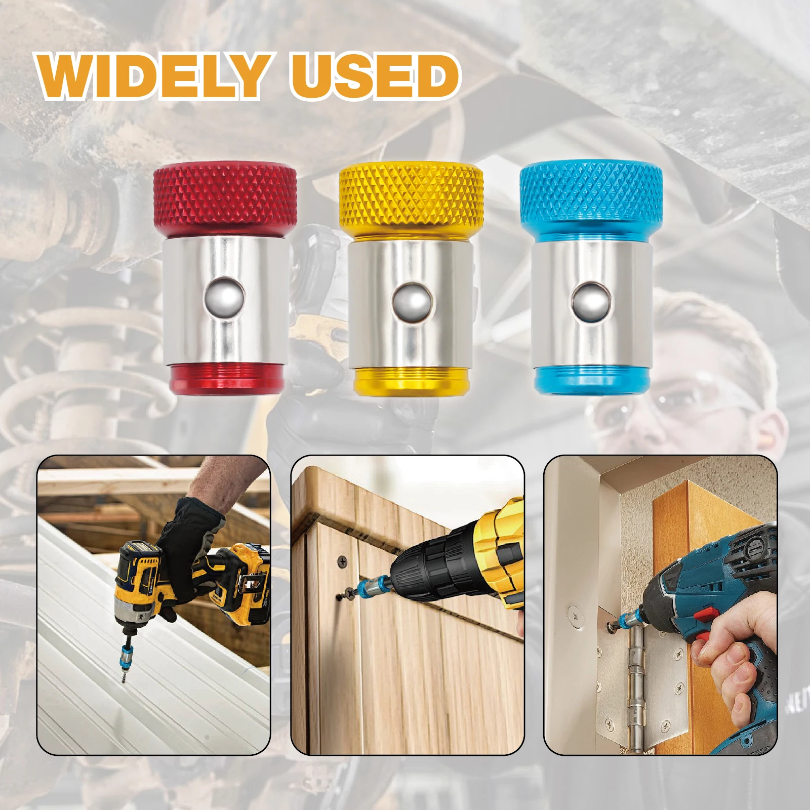 حامل رؤوس مفكات مغناطيسية عالم - مراجعة Power Tools Yellow Color وسعره